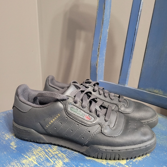 adidas Other - Adidas Yeezy Powerphase Core Black Sneakers Youth Shoes‎ Size 5